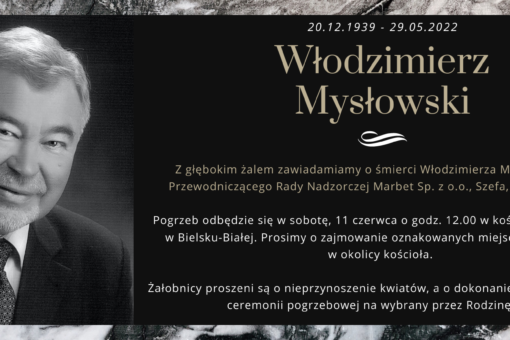 Włodzimierz Mysłowski, 1939 – 2022